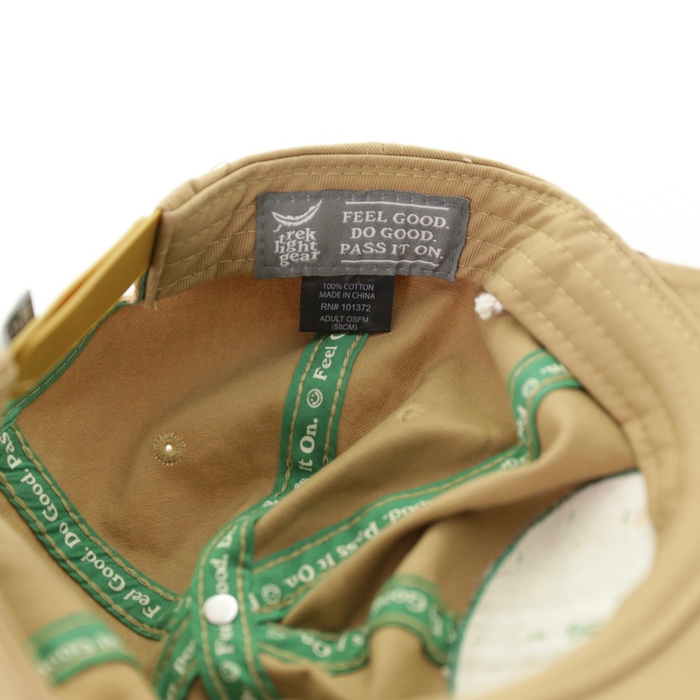 Here And Now Rainbow Patch Tan Cap - image 5